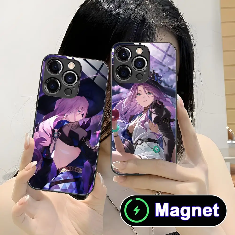 HSR Jade Phone Case for iPhone 17 16 15 14 13 12 11 Air Pro Max Plus Mini Glass Magnet Cover
HSR Jade Phone Case for iPhone 17 16 15 14 13 12 11 Air Pro Max Plus Mini Glass Magnet Cover