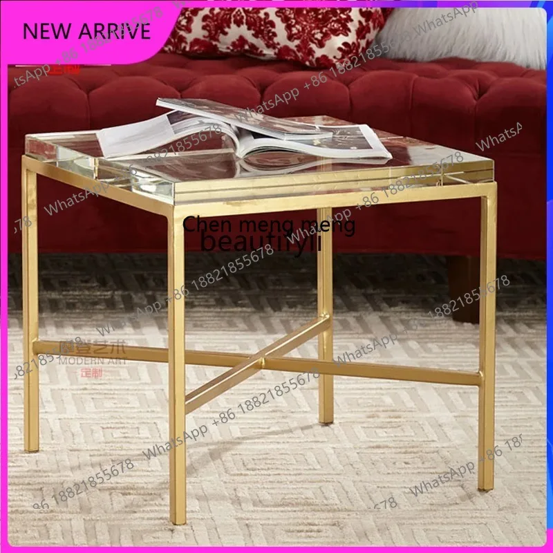 AA67 Postmodern living room coffee table metal acrylic transparent coffee table sofa side coffee table
AA67 Postmodern living room coffee table metal acrylic transparent coffee table sofa side coffee table