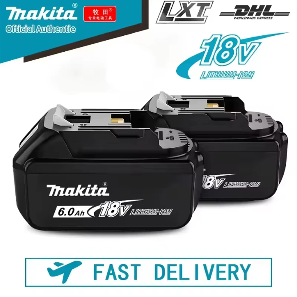 Genuine 6.0Ah makita BL1860 18V Battery Power Tools Li-ion Replacement LXT BL1850 BL1840 for 18V Screwdriver with BMS TPCELL 18V
Genuine 6.0Ah makita BL1860 18V Battery Power Tools Li-ion Replacement LXT BL1850 BL1840 for 18V Screwdriver with BMS TPCELL 18V