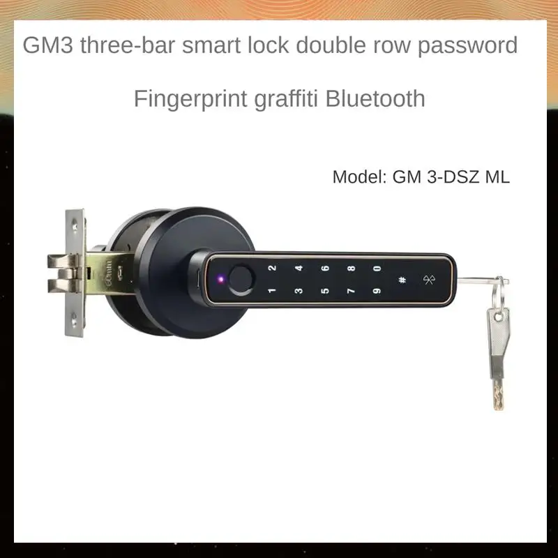 4-In-1 Smart Fingerprint Door Lock Handle Lock Tuya APP Remote Entry Door Lock For Home Office Apartment Bedroom Easy To Use-Y05
4-In-1 Smart Fingerprint Door Lock Handle Lock Tuya APP Remote Entry Door Lock For Home Office Apartment Bedroom Easy To Use-Y05