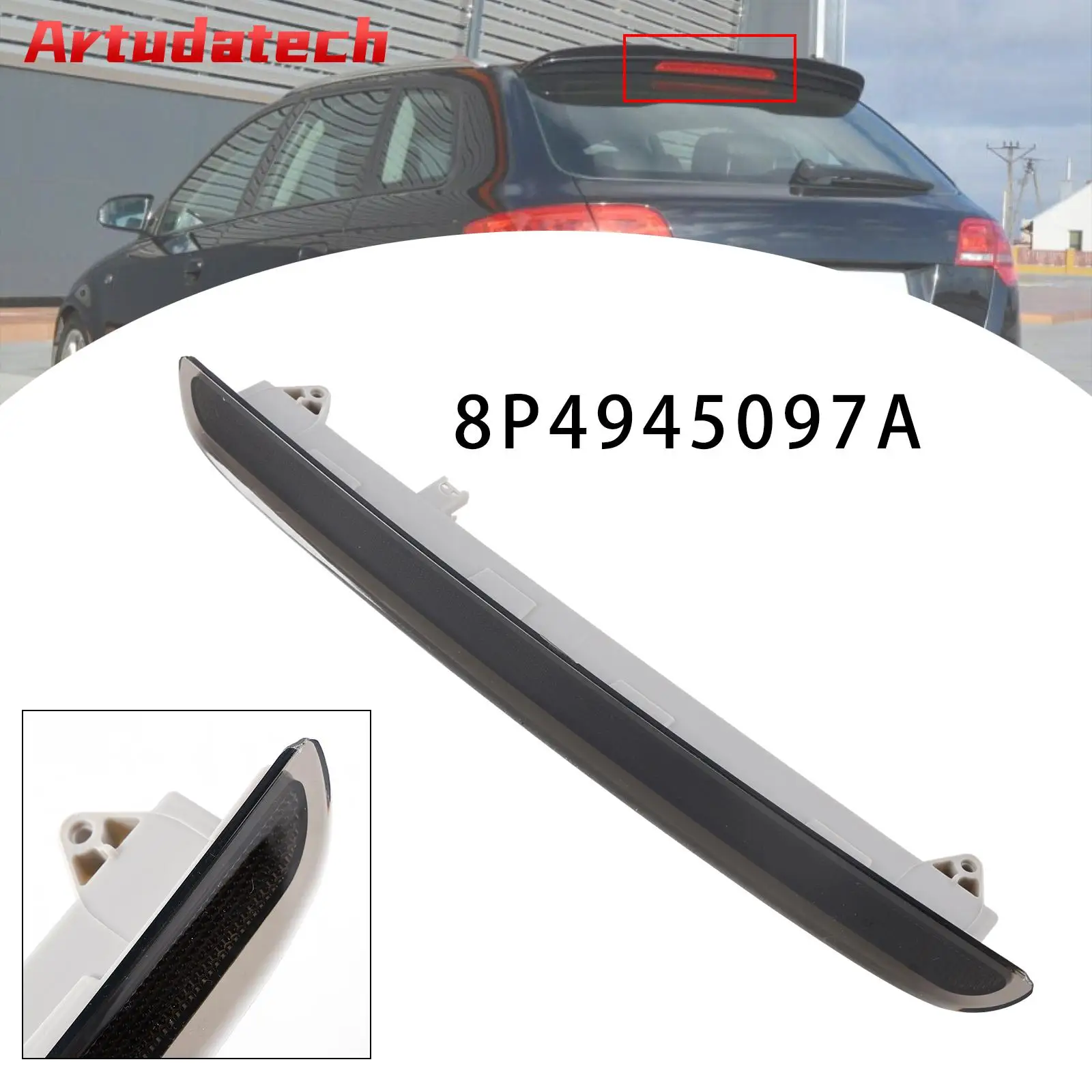 Artudatech Rear Third 3RD Brake Stop Light For AUDI A3 S3 RS3 8P Sportback 2004-2013 BLK
Artudatech Rear Third 3RD Brake Stop Light For AUDI A3 S3 RS3 8P Sportback 2004-2013 BLK