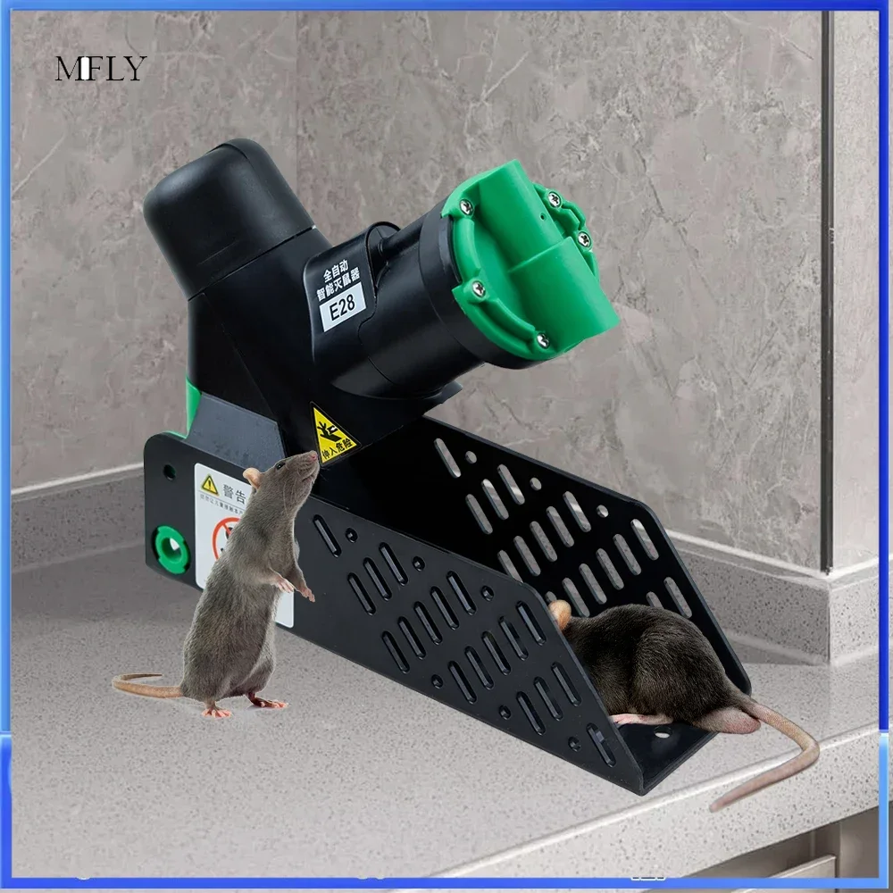 Humane Non-Toxic Rat and Mouse Trap Kit Automatic Rat Mouse Multi-catch Trap Machine CO2 Cylinders Smart
Humane Non-Toxic Rat and Mouse Trap Kit Automatic Rat Mouse Multi-catch Trap Machine CO2 Cylinders Smart