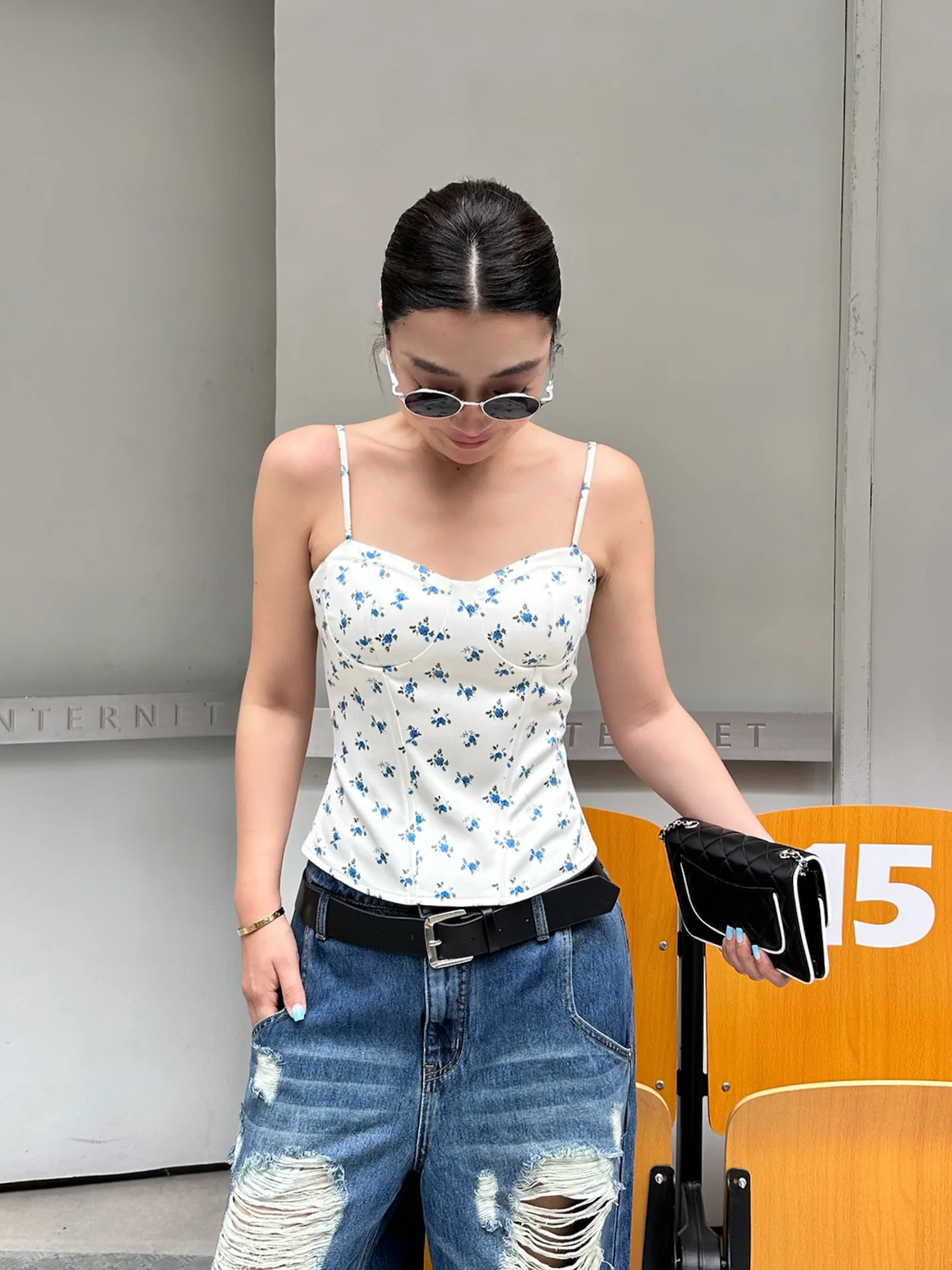 LEDIM WANG White Label Series Women's Fibone Print Crop Top Summer New Sle Polyester Fiber Slim Fit Outerwear
LEDIM WANG White Label Series Women's Fibone Print Crop Top Summer New Sle Polyester Fiber Slim Fit Outerwear