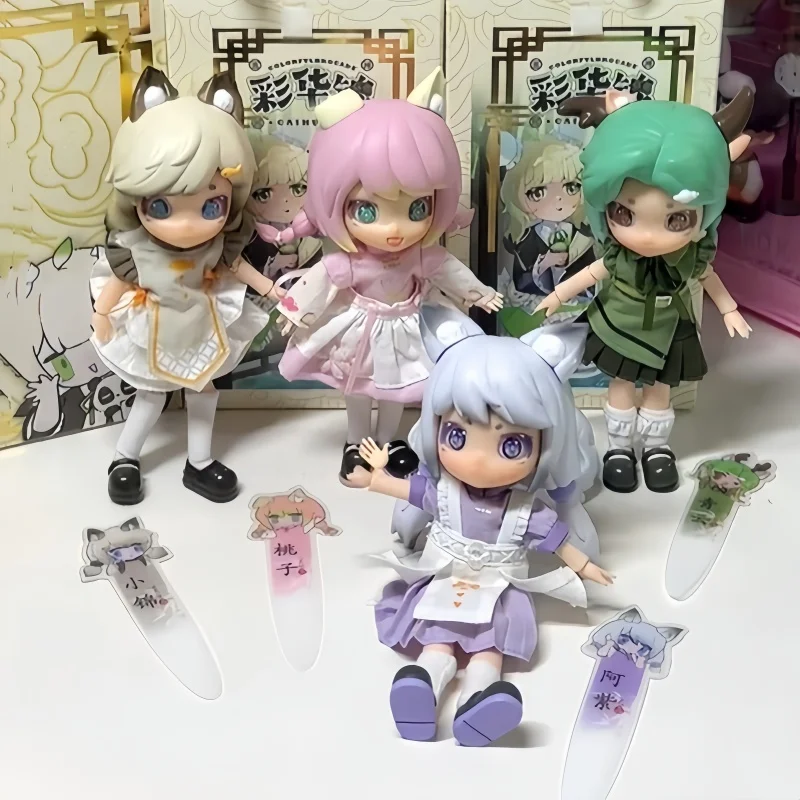 New Blind Box Caihua Jin Guofeng Series 12 Bjd Joint Movable Doll Model Minute Desktop Ornament Decoration Toy Kid Birthday Gift
New Blind Box Caihua Jin Guofeng Series 12 Bjd Joint Movable Doll Model Minute Desktop Ornament Decoration Toy Kid Birthday Gift