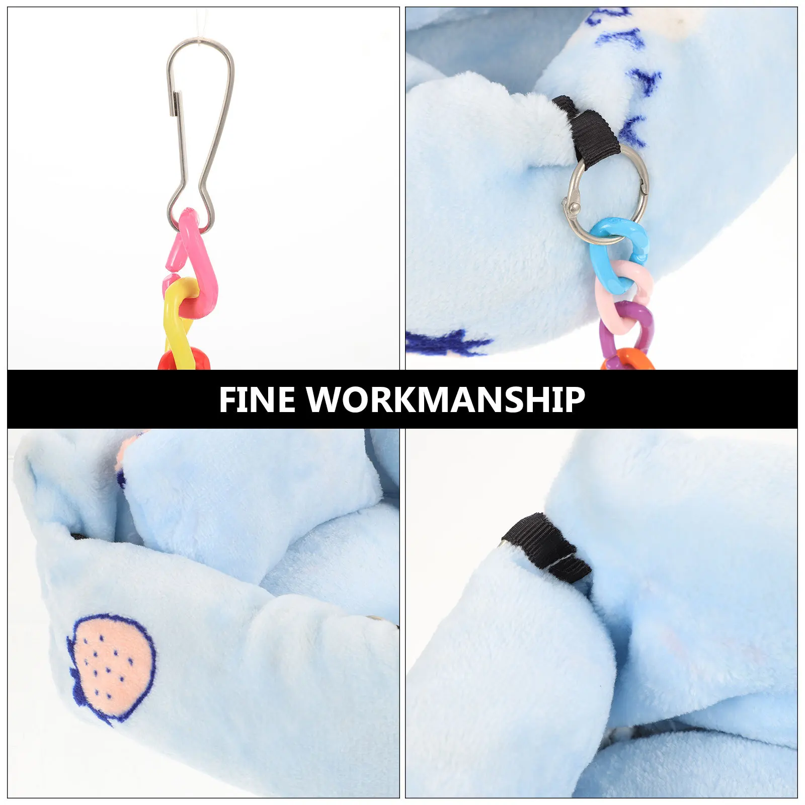 Chinchilla Hammock Bed Hanging Comfortable Small Pets Sleeping Rest Bed Cage Accessory Hamster Guinea Pig Squirrel Rat Parrot
Chinchilla Hammock Bed Hanging Comfortable Small Pets Sleeping Rest Bed Cage Accessory Hamster Guinea Pig Squirrel Rat Parrot