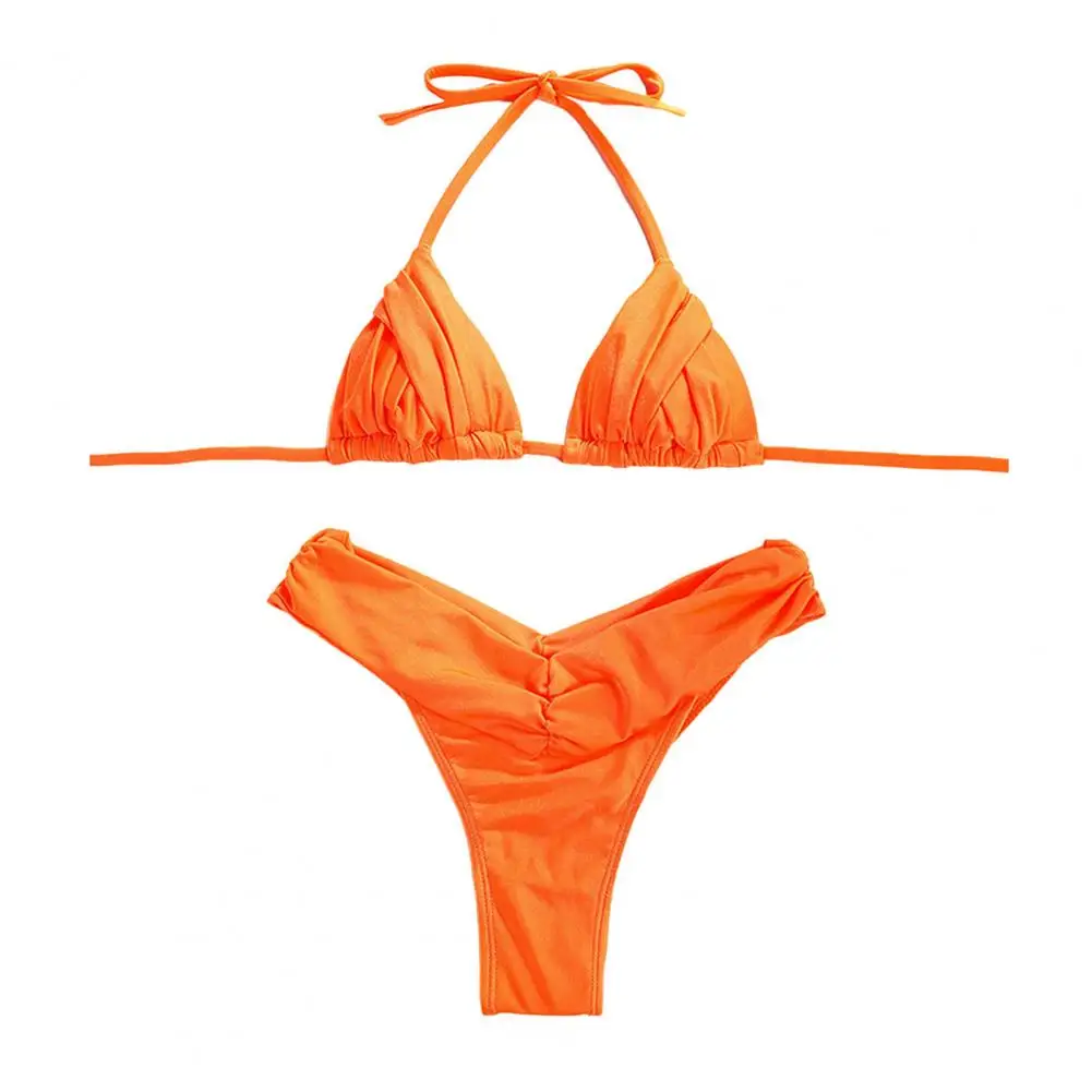 Women Swimsuit Halter Underwire Bikini Set with High Waist 2 Piece Set for Beachwear Ruched No Padded
Women Swimsuit Halter Underwire Bikini Set with High Waist 2 Piece Set for Beachwear Ruched No Padded