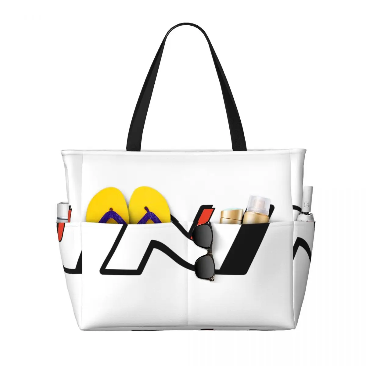 N Performance Logo Beach Tote Bag Sport Gym Yoga Duffle Large Tote Bag Women Travel Bag Fitness bag
N Performance Logo Beach Tote Bag Sport Gym Yoga Duffle Large Tote Bag Women Travel Bag Fitness bag