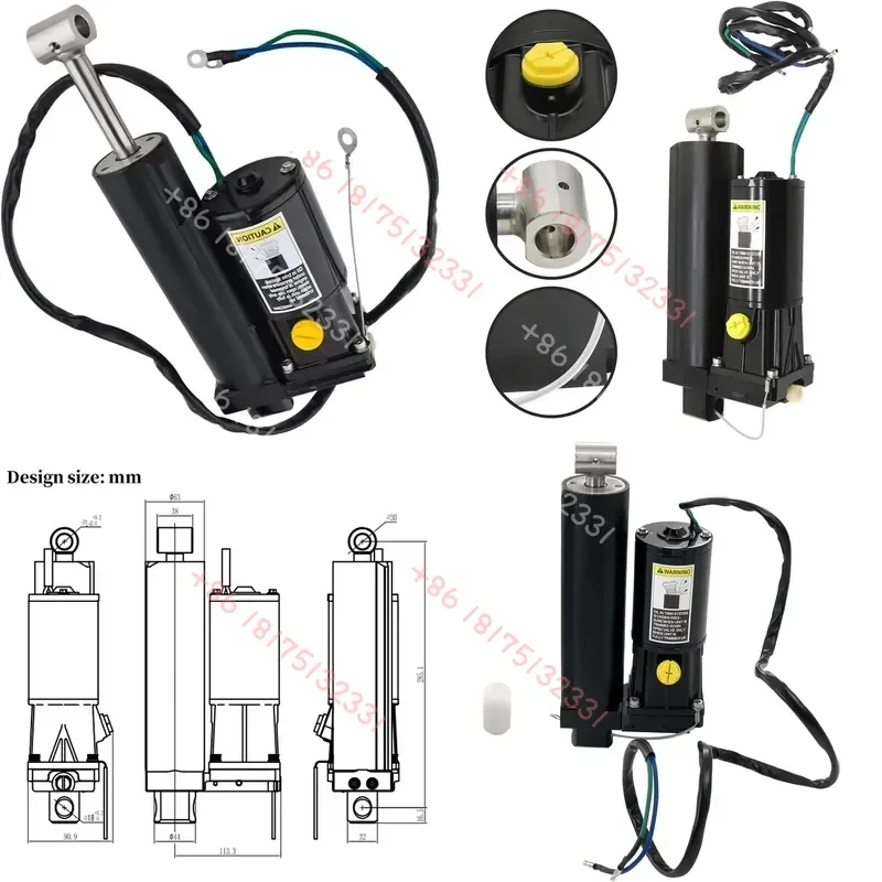 New Power Trim Assembly 4 Stroke Compatible MerCruiser Quicksilver 30HP-60HP Outboard Fuel 8M0055011
New Power Trim Assembly 4 Stroke Compatible MerCruiser Quicksilver 30HP-60HP Outboard Fuel 8M0055011