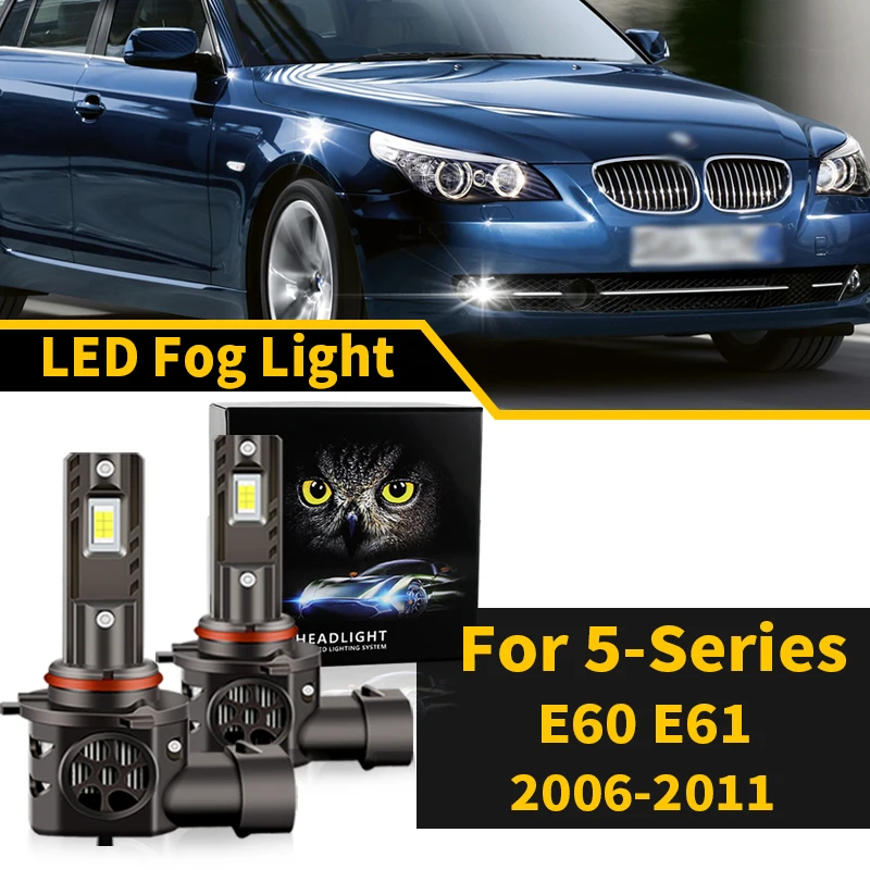 2pcs CANbus H11 LED Fog Light Bulb For BMW 5 Series E60 E61 2006-2011 F07 F10 F11 2009-2020 Error Free Auto Fog Headlamp 6000k
2pcs CANbus H11 LED Fog Light Bulb For BMW 5 Series E60 E61 2006-2011 F07 F10 F11 2009-2020 Error Free Auto Fog Headlamp 6000k