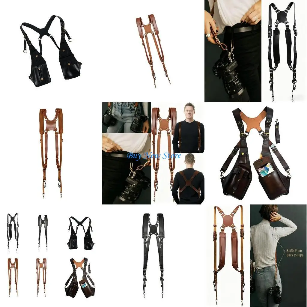 20CE Ergonomic DSLR Camera Straps With Sponges Padding Soft Suedes Lining Adjustable Shoulder Support For Multiple Camera Models
20CE Ergonomic DSLR Camera Straps With Sponges Padding Soft Suedes Lining Adjustable Shoulder Support For Multiple Camera Models