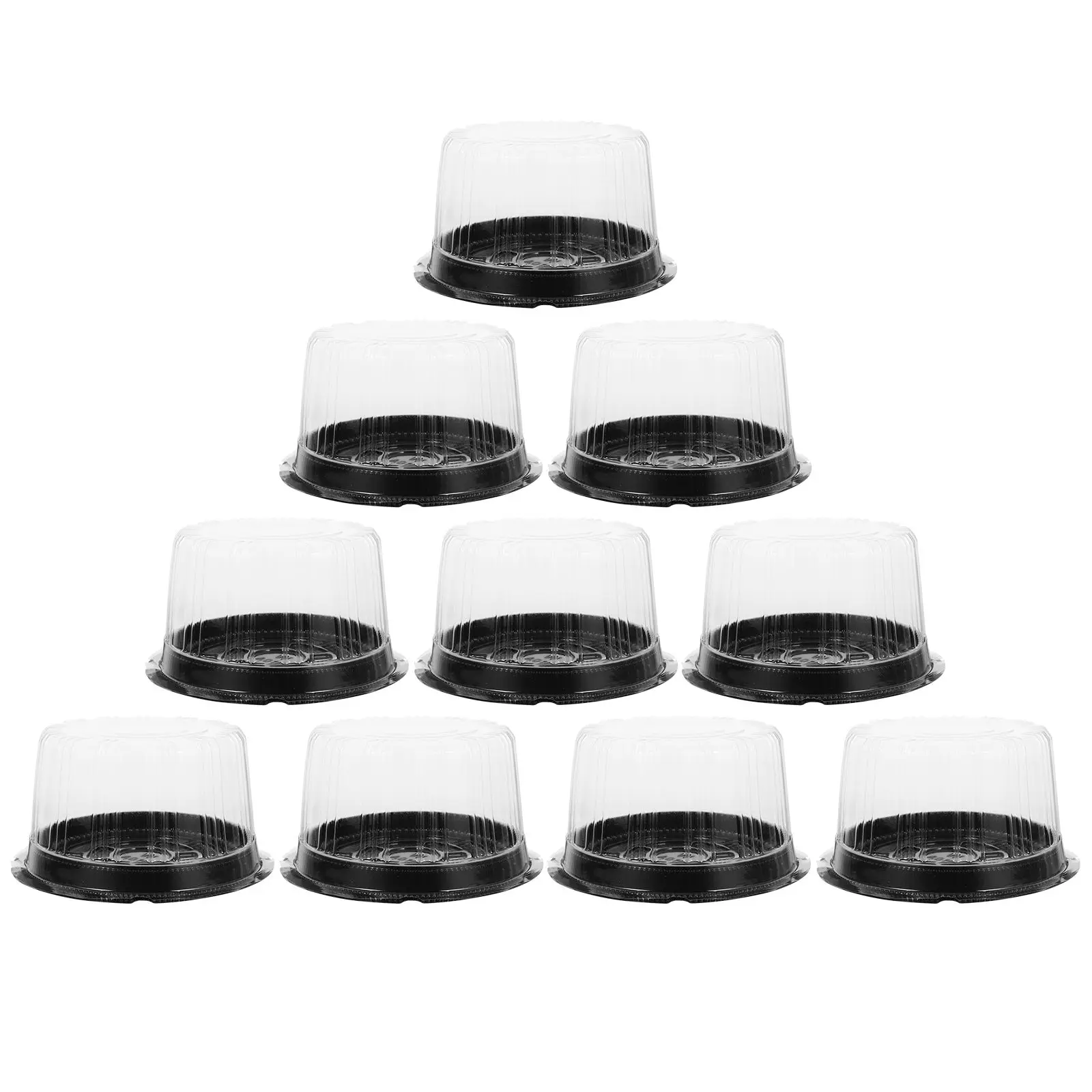 10 Pcs 6 Inch Cake Boxes Small Round Clear Food Grade Portable Baking Packing Birthday Container Plastic Storage
10 Pcs 6 Inch Cake Boxes Small Round Clear Food Grade Portable Baking Packing Birthday Container Plastic Storage