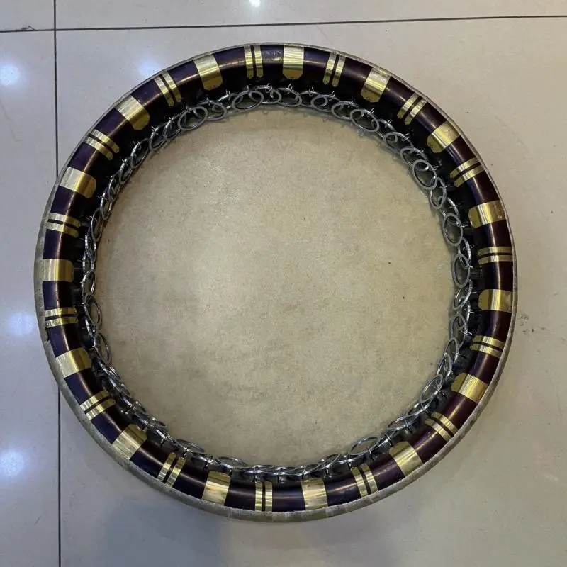 Chinese Xinjiang Traditional Characteristic Tambourine Buffalo Leather Tambourine High-End Professional Percussion Instrument
Chinese Xinjiang Traditional Characteristic Tambourine Buffalo Leather Tambourine High-End Professional Percussion Instrument
