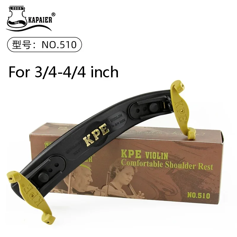 KPE Kapaier NO.510 4/4 Violin Shoulder Pad Thickened Sponge Comfortable Violin Shoulder Pad Height and Width Adjustable
KPE Kapaier NO.510 4/4 Violin Shoulder Pad Thickened Sponge Comfortable Violin Shoulder Pad Height and Width Adjustable