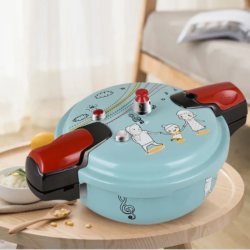 Mini Gas Induction Cooker 1-4 People Universal Micro Pressure Cooker Explosion-Proof Pressure Cooker Cartoon Design Household
Mini Gas Induction Cooker 1-4 People Universal Micro Pressure Cooker Explosion-Proof Pressure Cooker Cartoon Design Household