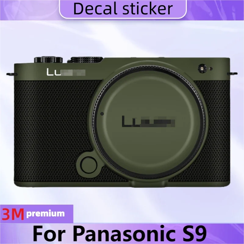 For Panasonic S9 Camera Decal Skin for Lumix S9 Wrap Cover Film Camera Sticker Cases
For Panasonic S9 Camera Decal Skin for Lumix S9 Wrap Cover Film Camera Sticker Cases