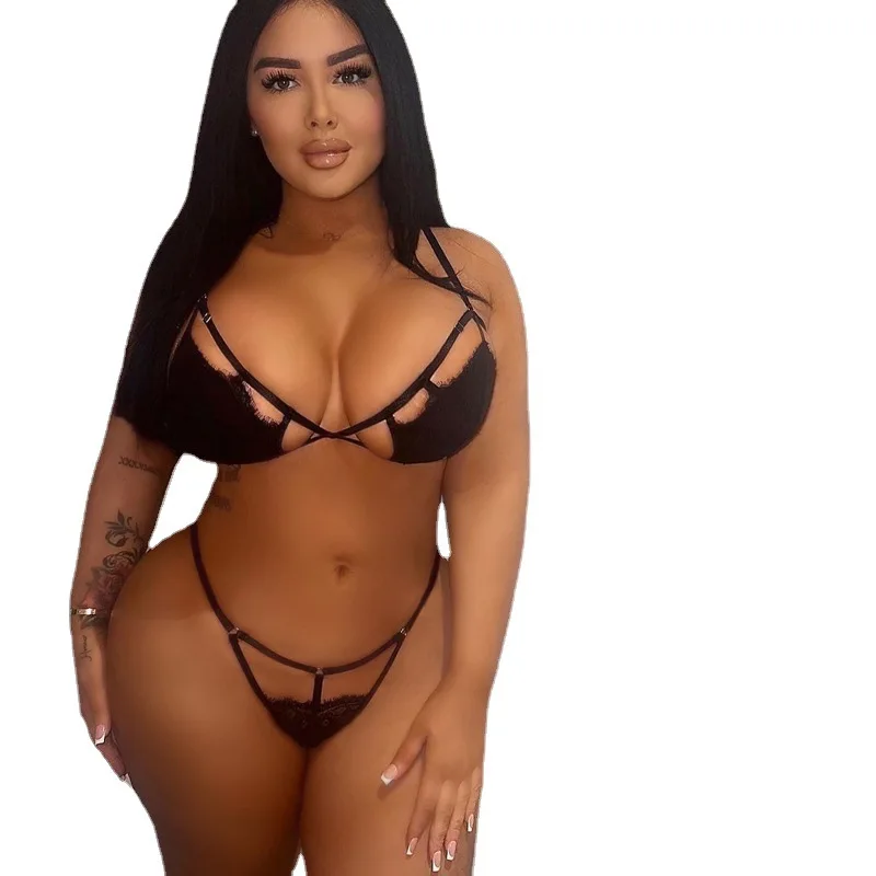 Funny Lingerie Women's Sexy Lace Underwear Hollow Out Exotic Apparel 2 Piece Backless Lingeries Solid Color Corset New 2023
Funny Lingerie Women's Sexy Lace Underwear Hollow Out Exotic Apparel 2 Piece Backless Lingeries Solid Color Corset New 2023