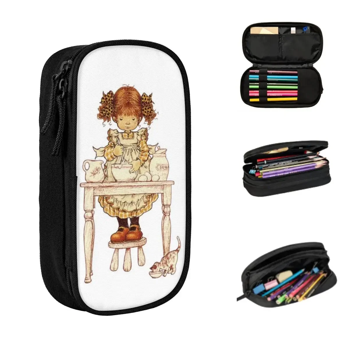 Sarah Kay Swing Girl Pencil Cases Large Storage Pen Bags Pen Box Pencil Pouch For Boys Girls Students Stationery School Office
Sarah Kay Swing Girl Pencil Cases Large Storage Pen Bags Pen Box Pencil Pouch For Boys Girls Students Stationery School Office