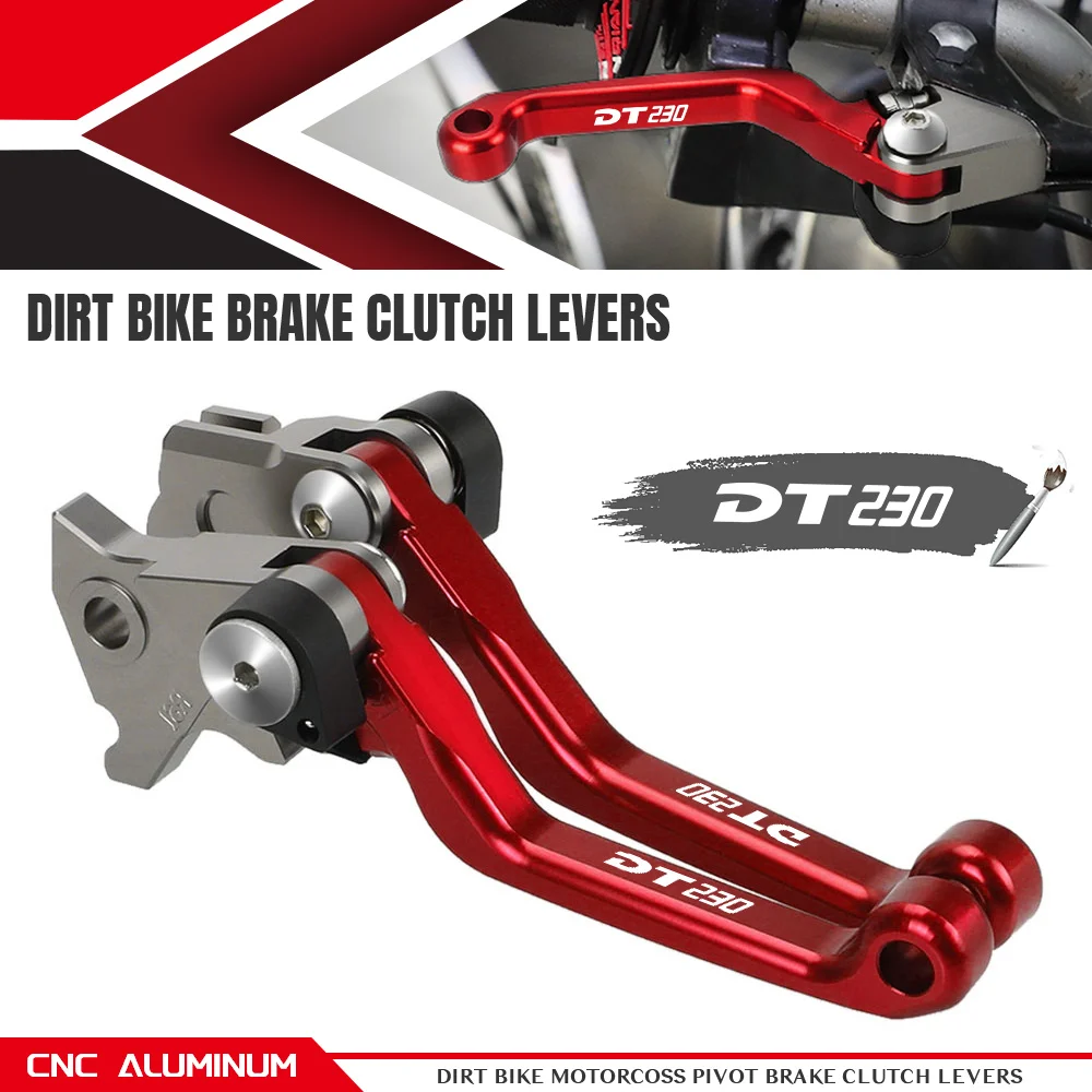 CNC Aluminum Dirt Bike Pivot Brake Clutch Levers Motorcoss Accessories For Yamaha DT230LANZA 1997-2011 2010 2009 2008 2007 2006
CNC Aluminum Dirt Bike Pivot Brake Clutch Levers Motorcoss Accessories For Yamaha DT230LANZA 1997-2011 2010 2009 2008 2007 2006