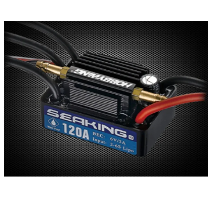 HOBBYWING SeaKing 120A-V3 ESC RC лодка электронный регулятор скорости водонепроницаемый оригинальный ESC RC корабль DIY
HOBBYWING SeaKing 120A-V3 ESC RC лодка электронный регулятор скорости водонепроницаемый оригинальный ESC RC корабль DIY