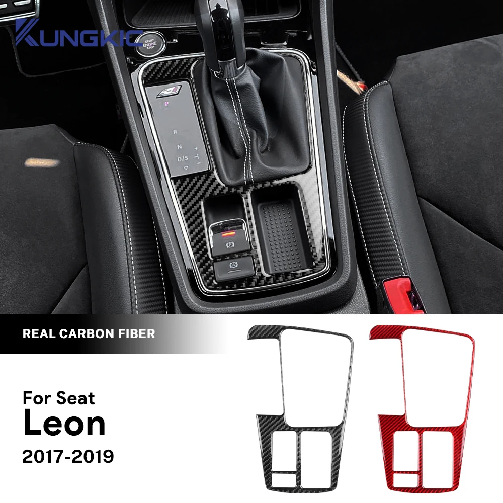 Real Soft Carbon Fiber Sticker LHD RHD Car Gear Shift Inner Frame Panel Trim Interior Accessories For Seat Leon 2017 2018 2019
Real Soft Carbon Fiber Sticker LHD RHD Car Gear Shift Inner Frame Panel Trim Interior Accessories For Seat Leon 2017 2018 2019