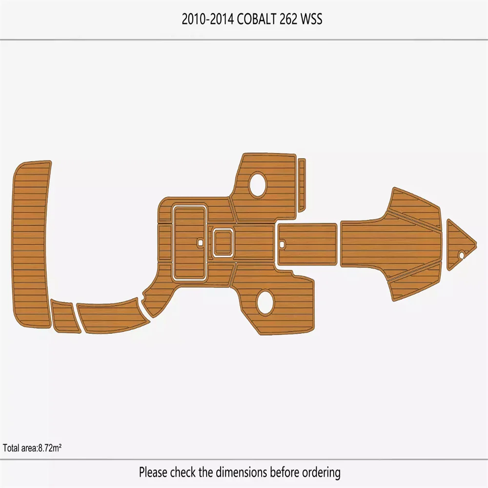 2010-2014 кобальт 262 WSS Кокпит Плавательная платформа лук 1/4 "6 мм пена EVA искусственный морской пол тик яхта лодка морские аксессуары
2010-2014 кобальт 262 WSS Кокпит Плавательная платформа лук 1/4 "6 мм пена EVA искусственный морской пол тик яхта лодка морские аксессуары