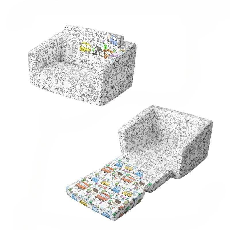 DIY painting seat stool removable and washable baby lazy folding sofa bed
DIY painting seat stool removable and washable baby lazy folding sofa bed