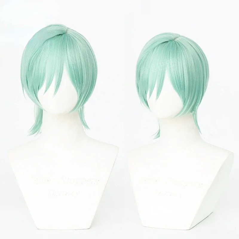 Ensemble Stars ALKALOID Kazehaya Tatsumi Cosplay Short Light Green Heat Resistant Synthetic Hair Wig Cap Halloween Party
Ensemble Stars ALKALOID Kazehaya Tatsumi Cosplay Short Light Green Heat Resistant Synthetic Hair Wig Cap Halloween Party