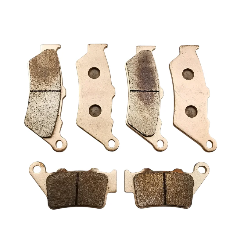 For BMW G650GS F650GS F650CS F650ST F700GS F800GS F750GS F850GS F900GS Copper Sintering Motorcycle Front Rear Brake Pad Set
For BMW G650GS F650GS F650CS F650ST F700GS F800GS F750GS F850GS F900GS Copper Sintering Motorcycle Front Rear Brake Pad Set