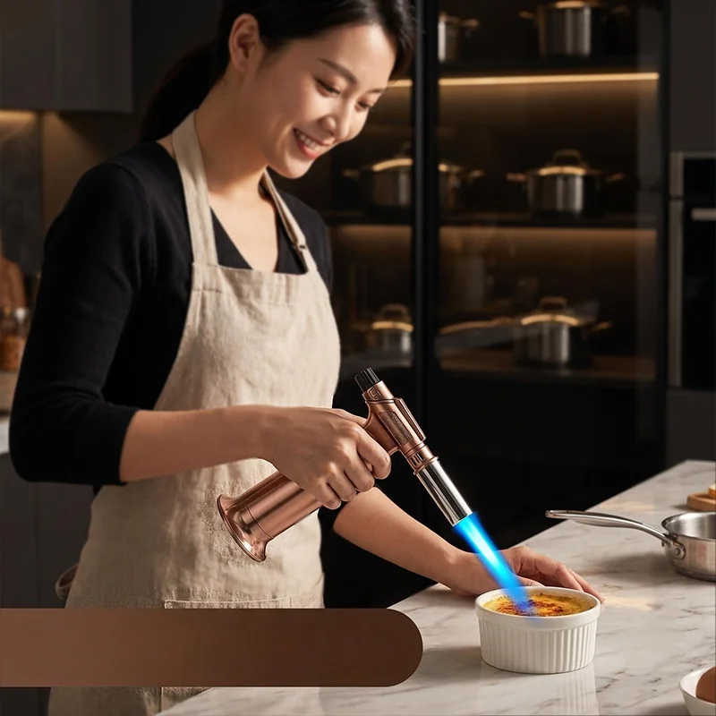 High Power Butane Torch Lighter, Adjustable Jet Flame Blow Torch, Refillable Windproof Igniter for Cooking, BBQ & Welding
High Power Butane Torch Lighter, Adjustable Jet Flame Blow Torch, Refillable Windproof Igniter for Cooking, BBQ & Welding