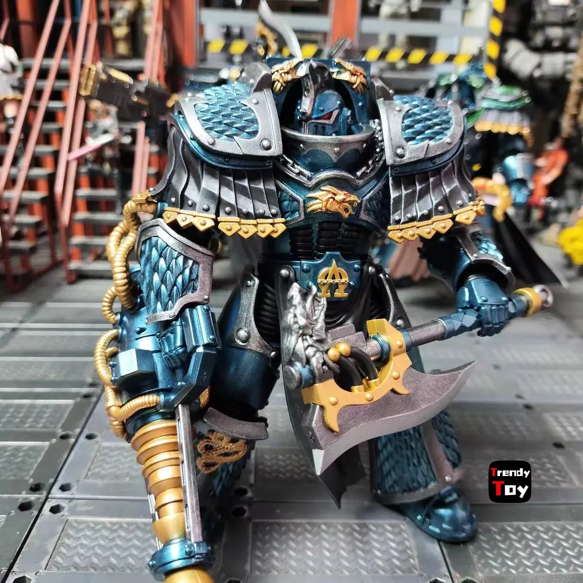 【JOYTOY】 40K Alpha Legion Lernaean Terminator with Conversion Beam Cannon 1/18 Figure
【JOYTOY】 40K Alpha Legion Lernaean Terminator with Conversion Beam Cannon 1/18 Figure