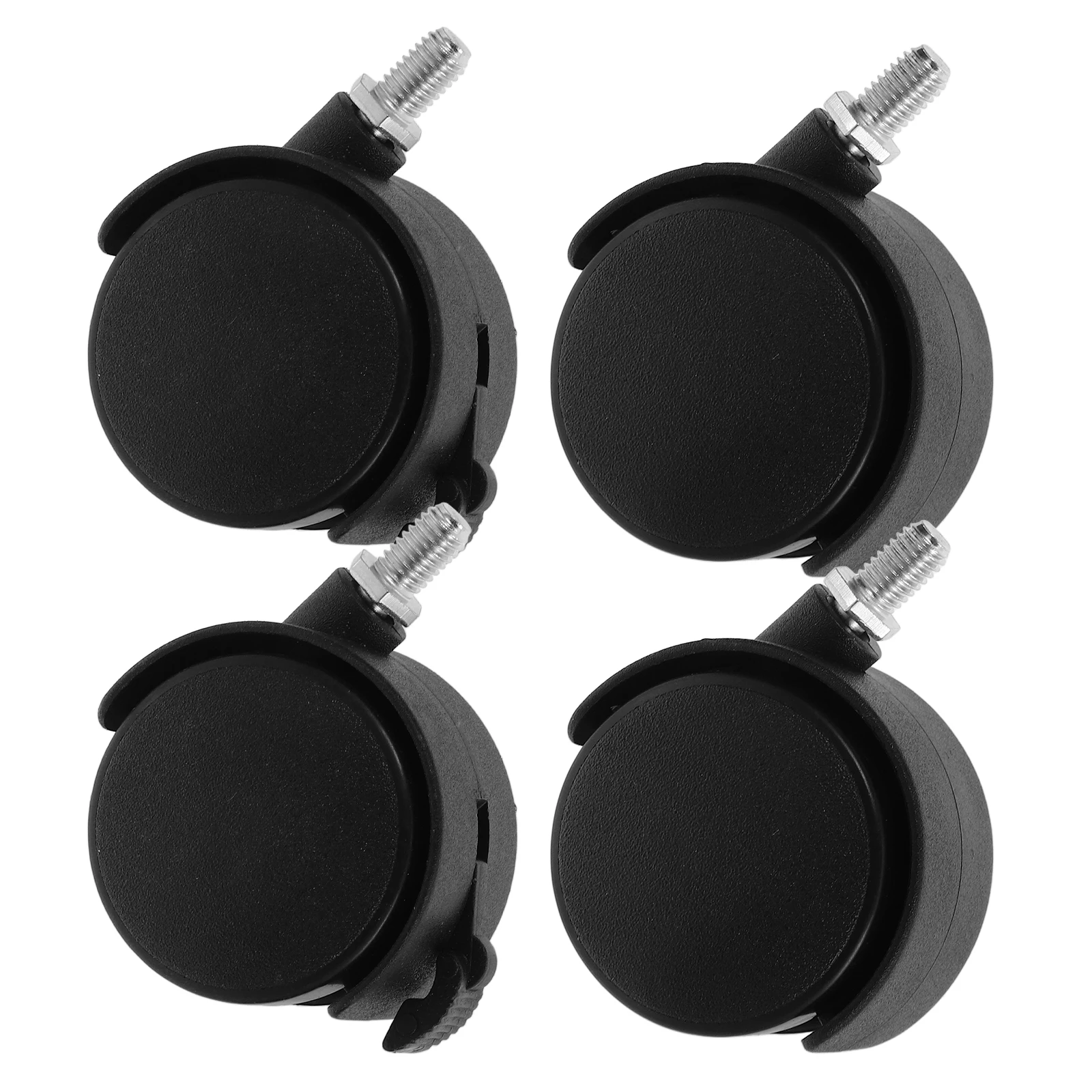 4 Pcs 2 Inch Swivel Casters Threaded Desk Chair Wheels Replacement Furniture Caster Heavy Duty Smooth Non Marking
4 Pcs 2 Inch Swivel Casters Threaded Desk Chair Wheels Replacement Furniture Caster Heavy Duty Smooth Non Marking