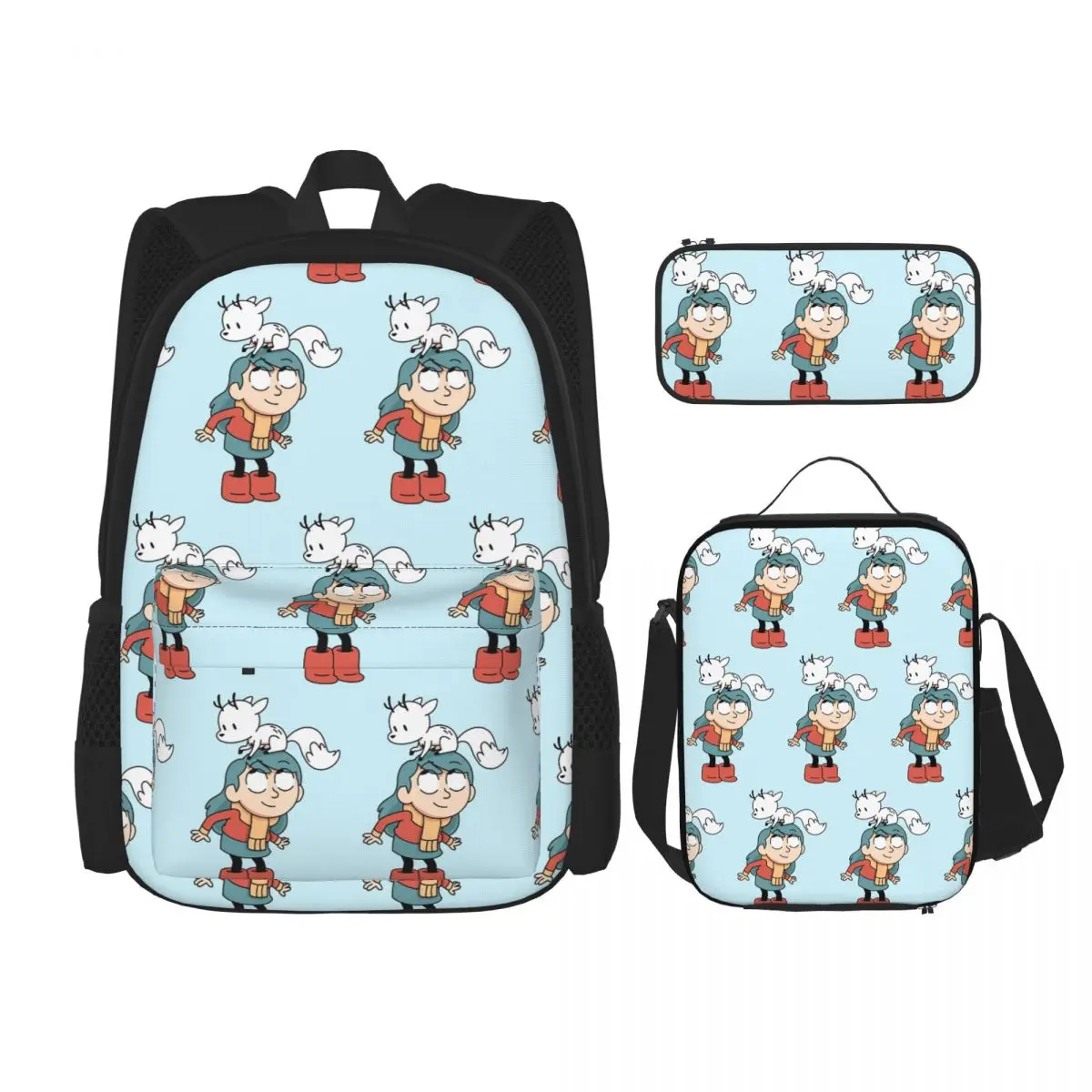 Hilda And Twig Hilda Backpacks Students Bookbag School Bags Rucksack Lunch Bag Pen Bag Three-Piece Set
Hilda And Twig Hilda Backpacks Students Bookbag School Bags Rucksack Lunch Bag Pen Bag Three-Piece Set