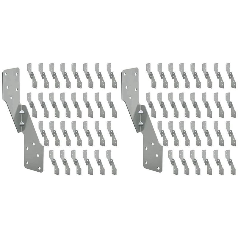 AA05 100Pcs Strong-Tie H2.5A, HOT-DIP Galvanized Steel Heavy Duty Hurricane Tie, Hurricane Straps Trusses/Rafters Ties
AA05 100Pcs Strong-Tie H2.5A, HOT-DIP Galvanized Steel Heavy Duty Hurricane Tie, Hurricane Straps Trusses/Rafters Ties