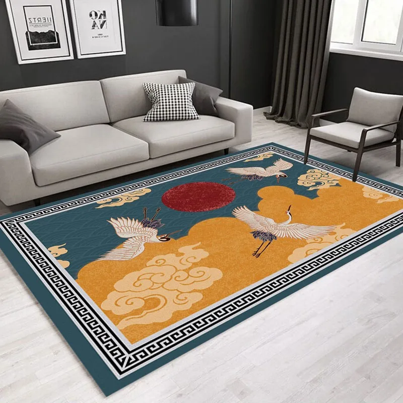 Reese Velvet Fleece Living Room Carpet Bedroom Large Rug Parlor Traditional Chinese Lucky Cloud Crane Floor Protector Decor Mat
Reese Velvet Fleece Living Room Carpet Bedroom Large Rug Parlor Traditional Chinese Lucky Cloud Crane Floor Protector Decor Mat