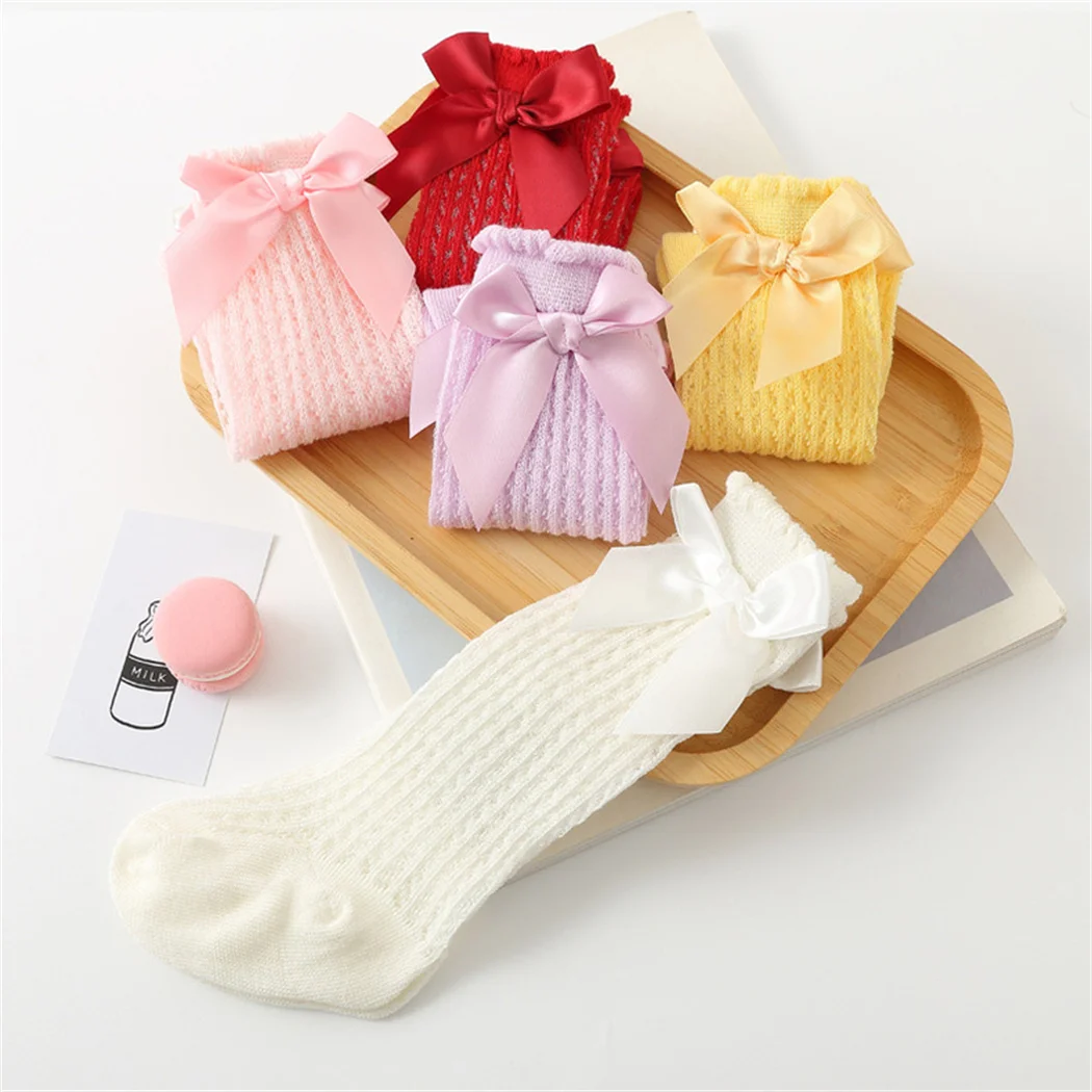 Soft Breathable Toddler Girls Knee High Socks Summer Cotton Tube Bow Socks for Girls Clothing Accessories Children Long Socks
Soft Breathable Toddler Girls Knee High Socks Summer Cotton Tube Bow Socks for Girls Clothing Accessories Children Long Socks