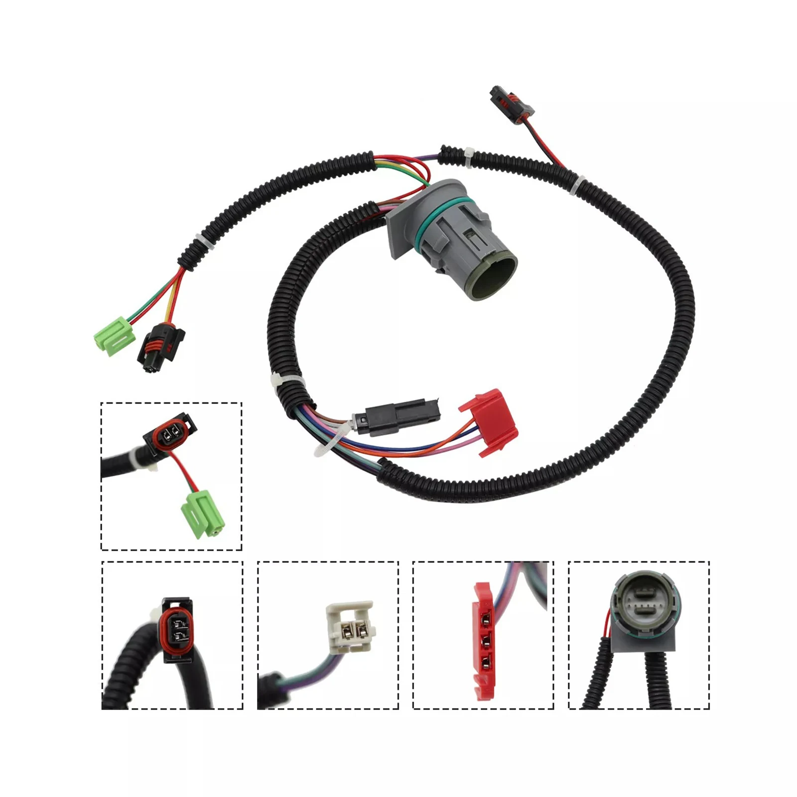 1Pcs 350-0071 Internal Solenoid Wire Harness Connector For GM 4L80E Transmission 2004-up Adapter Car Accessories
1Pcs 350-0071 Internal Solenoid Wire Harness Connector For GM 4L80E Transmission 2004-up Adapter Car Accessories