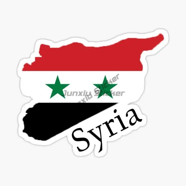 Syria Flag Map Outline Sticker Waterproof Accessories on Bumper Rear Decal Vinyl Car Sticker Kk
Syria Flag Map Outline Sticker Waterproof Accessories on Bumper Rear Decal Vinyl Car Sticker Kk