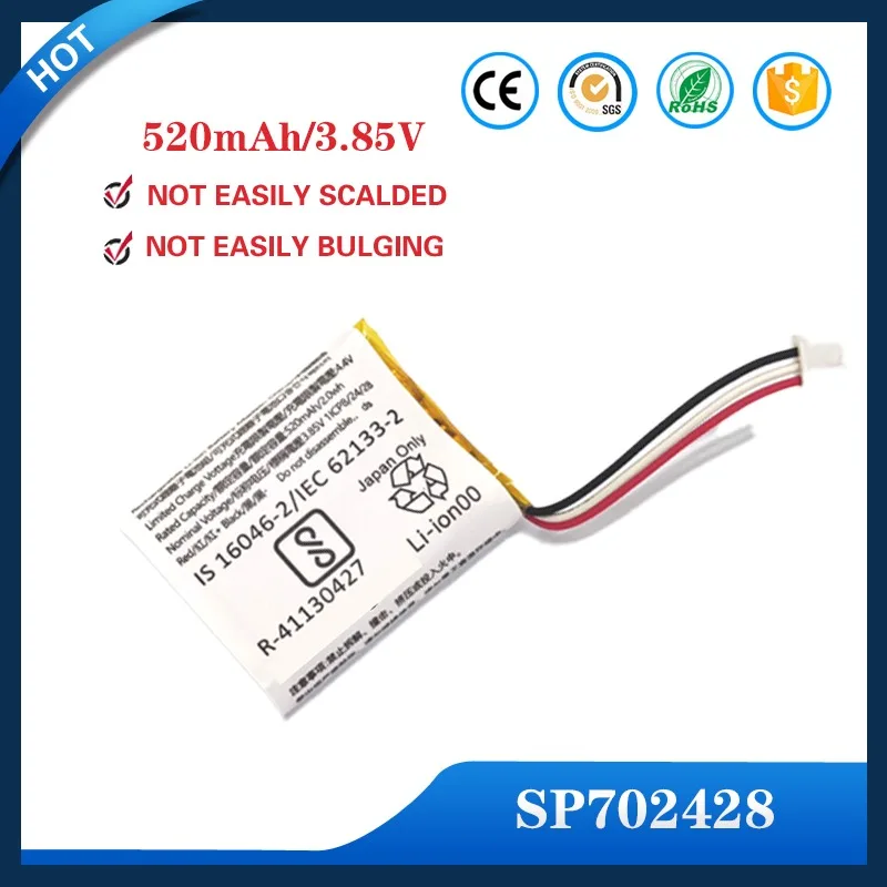High Quality Z55H 3.85V 70mAh Battery For SONY WF-1000XM4 1000XM4 XM4 Bluetooth Earbuds Headset Batteria
High Quality Z55H 3.85V 70mAh Battery For SONY WF-1000XM4 1000XM4 XM4 Bluetooth Earbuds Headset Batteria