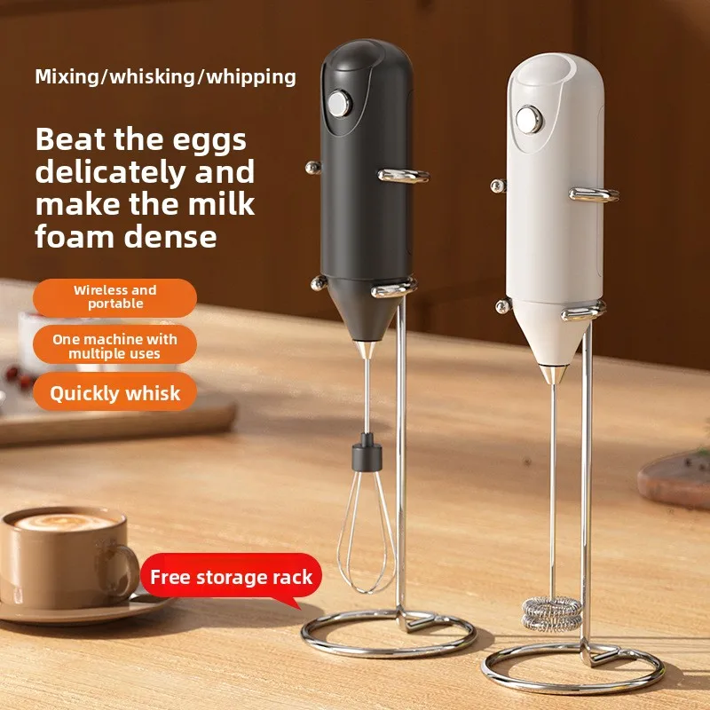 New Electric Egg Beater Kitchen Stainless Steel Bracket Handheld Wireless Electric Milk Frother Mixer Kitchen Tools
New Electric Egg Beater Kitchen Stainless Steel Bracket Handheld Wireless Electric Milk Frother Mixer Kitchen Tools