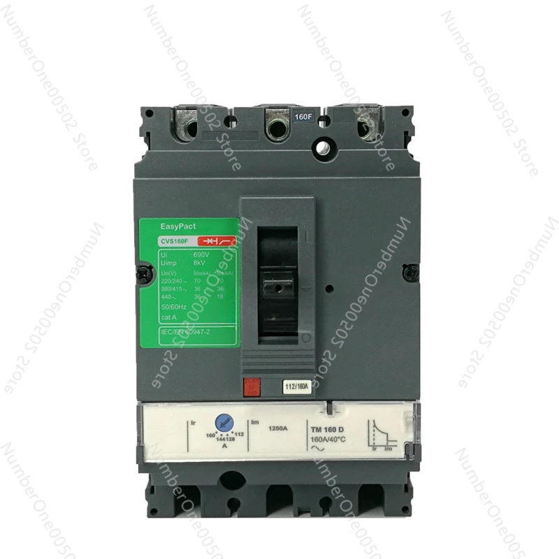 Электрический выключатель в литом корпусе MCCB CVS160F 3P3D 4P TMD100A 125A 160A 36KA Rms LV 516333 /32/31
Электрический выключатель в литом корпусе MCCB CVS160F 3P3D 4P TMD100A 125A 160A 36KA Rms LV 516333 /32/31