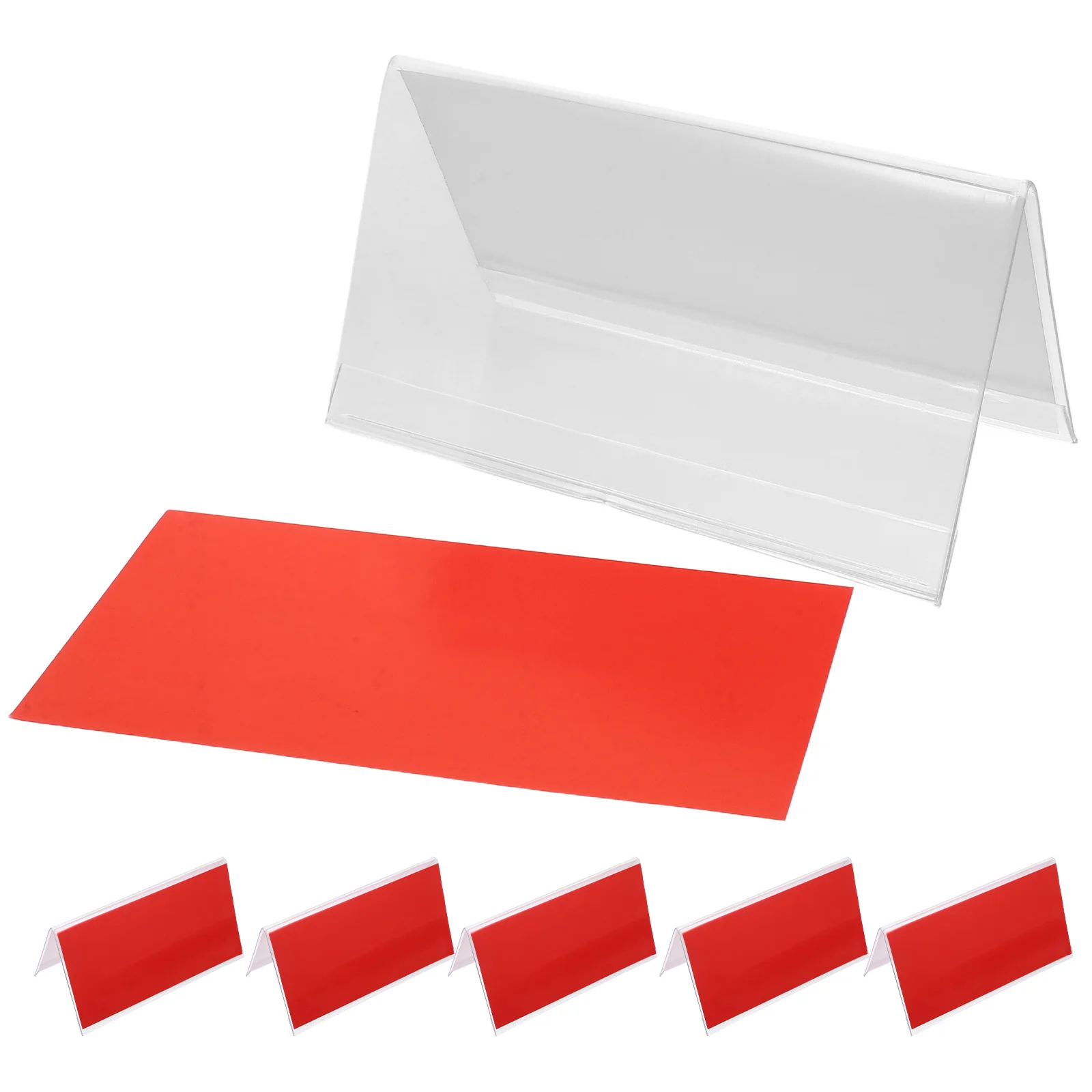 10 шт., прозрачные пластиковые таблички с именами на столе, двусторонние прозрачные держатели для вывесок для офиса, школы, встреч, студенческие настольные бирки
10 шт., прозрачные пластиковые таблички с именами на столе, двусторонние прозрачные держатели для вывесок для офиса, школы, встреч, студенческие настольные бирки