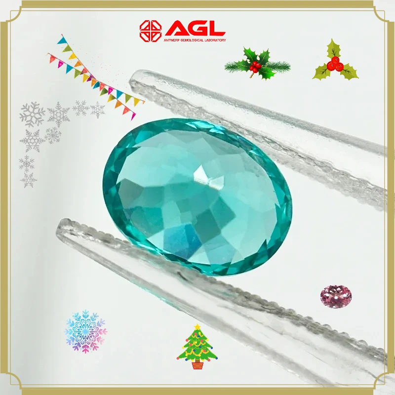 Oval Cut Lab Grown Paraiba Neon Blue Color for DIY Jewelry Making
Oval Cut Lab Grown Paraiba Neon Blue Color for DIY Jewelry Making