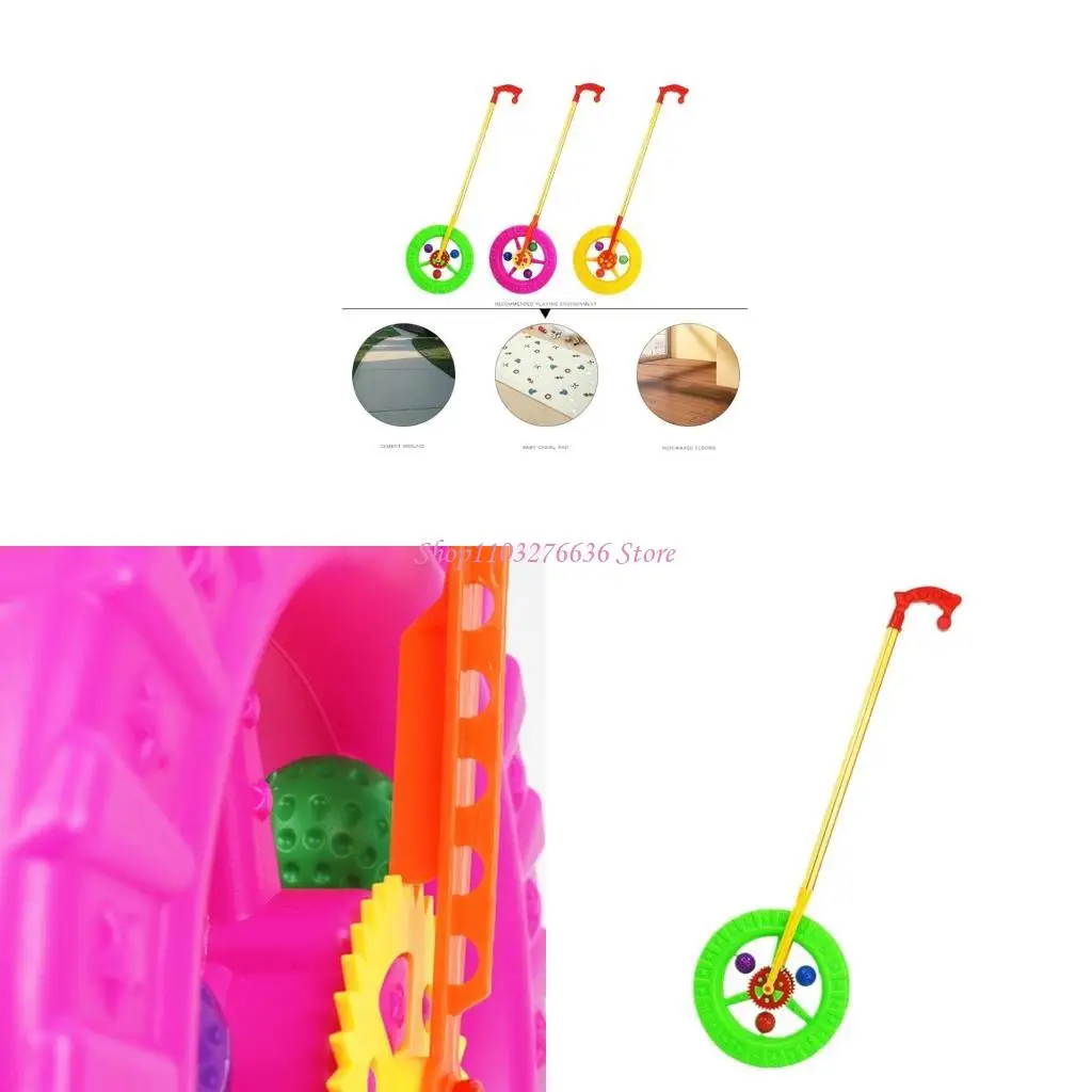 R6FD Large Wheel Push Toy for Outdoor Fun and Balance Training Walking Toy
R6FD Large Wheel Push Toy for Outdoor Fun and Balance Training Walking Toy