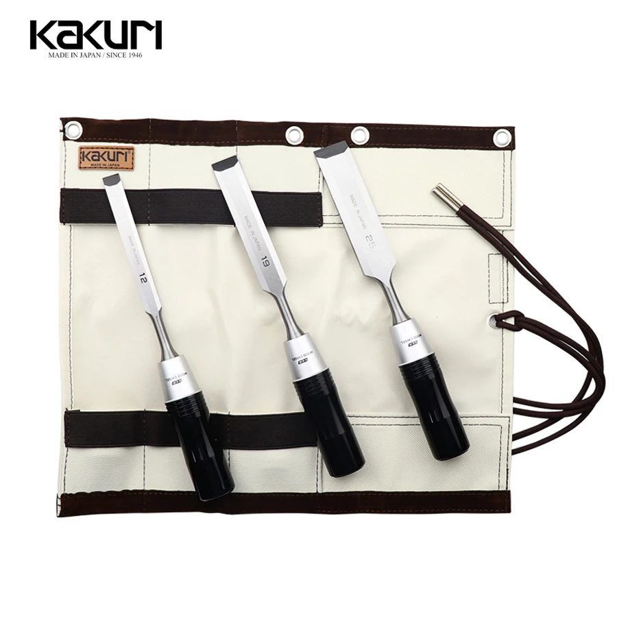 Japan KAKURI 3Pcs Extra Long Style Wood Chisel Sets with Bag for Woodworking Processing, Engraving and Wood Drilling NO.ENP-3S
Japan KAKURI 3Pcs Extra Long Style Wood Chisel Sets with Bag for Woodworking Processing, Engraving and Wood Drilling NO.ENP-3S
