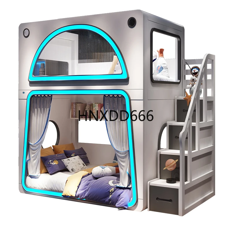 Space capsule all solid wood furniture hotel bunk beds
Space capsule all solid wood furniture hotel bunk beds