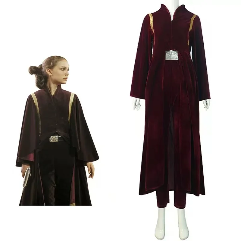 Padme Amidala Fantasia Suits Movie Space Battle Cosplay Costume Women Fantasy Halloween Carnival Party Outfits
Padme Amidala Fantasia Suits Movie Space Battle Cosplay Costume Women Fantasy Halloween Carnival Party Outfits
