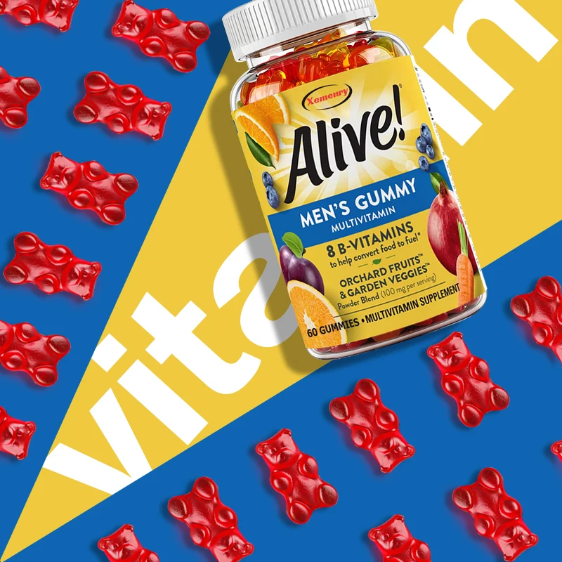 Men's Multivitamin Gummies - Improves Bone Strength, Promotes Muscle Growth and Strength, Support Immune Function
Men's Multivitamin Gummies - Improves Bone Strength, Promotes Muscle Growth and Strength, Support Immune Function
