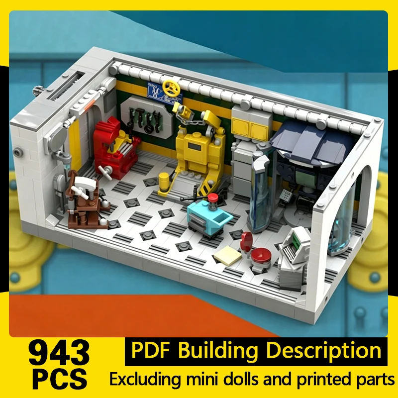 Popular Game Model MOC Building Bricks Underground Vault Workshop Modular Technology Gifts Holiday Assemble Children Toys Suit
Popular Game Model MOC Building Bricks Underground Vault Workshop Modular Technology Gifts Holiday Assemble Children Toys Suit