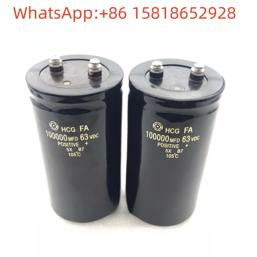 63V100000UF Hitachi Electrolytic Capacitor 100000MFD 63VDC Size 75*120/145mm Screw Pin Capacitor
63V100000UF Hitachi Electrolytic Capacitor 100000MFD 63VDC Size 75*120/145mm Screw Pin Capacitor