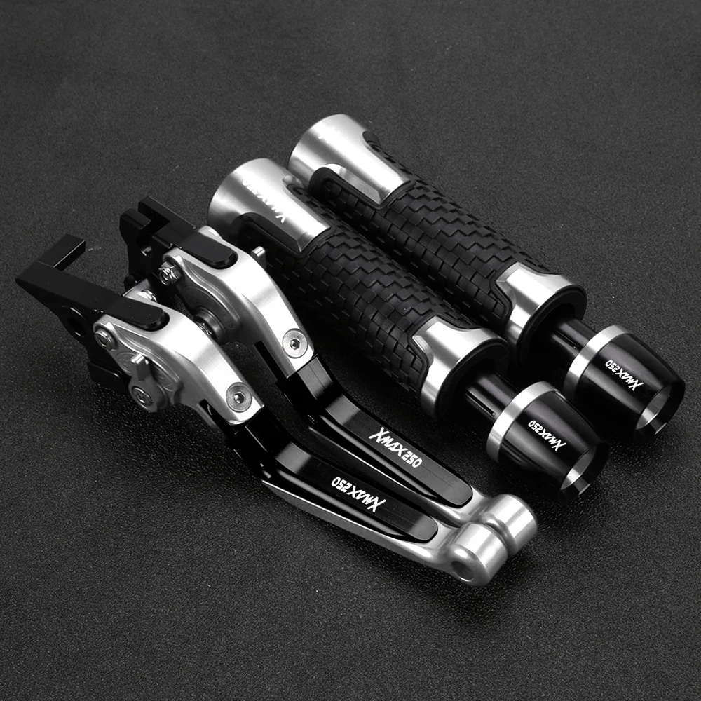 XMAX250 Motorcycle Accessories Adjustable Brake Clutch Lever Handle Grips Handlebar Ends For YAMAHA XMAX 250 XMax250 X-MAX 250
XMAX250 Motorcycle Accessories Adjustable Brake Clutch Lever Handle Grips Handlebar Ends For YAMAHA XMAX 250 XMax250 X-MAX 250